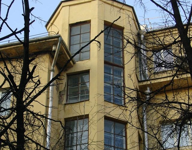 Эркер дома в Фурманном переулке, Москва