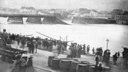 Обрушение моста в Линце 5 мая 1868 года Обрушение моста в Линце 5 мая 1868 года