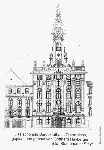 План ратуши (Rathaus) в Штайре | Верхняя Австрия